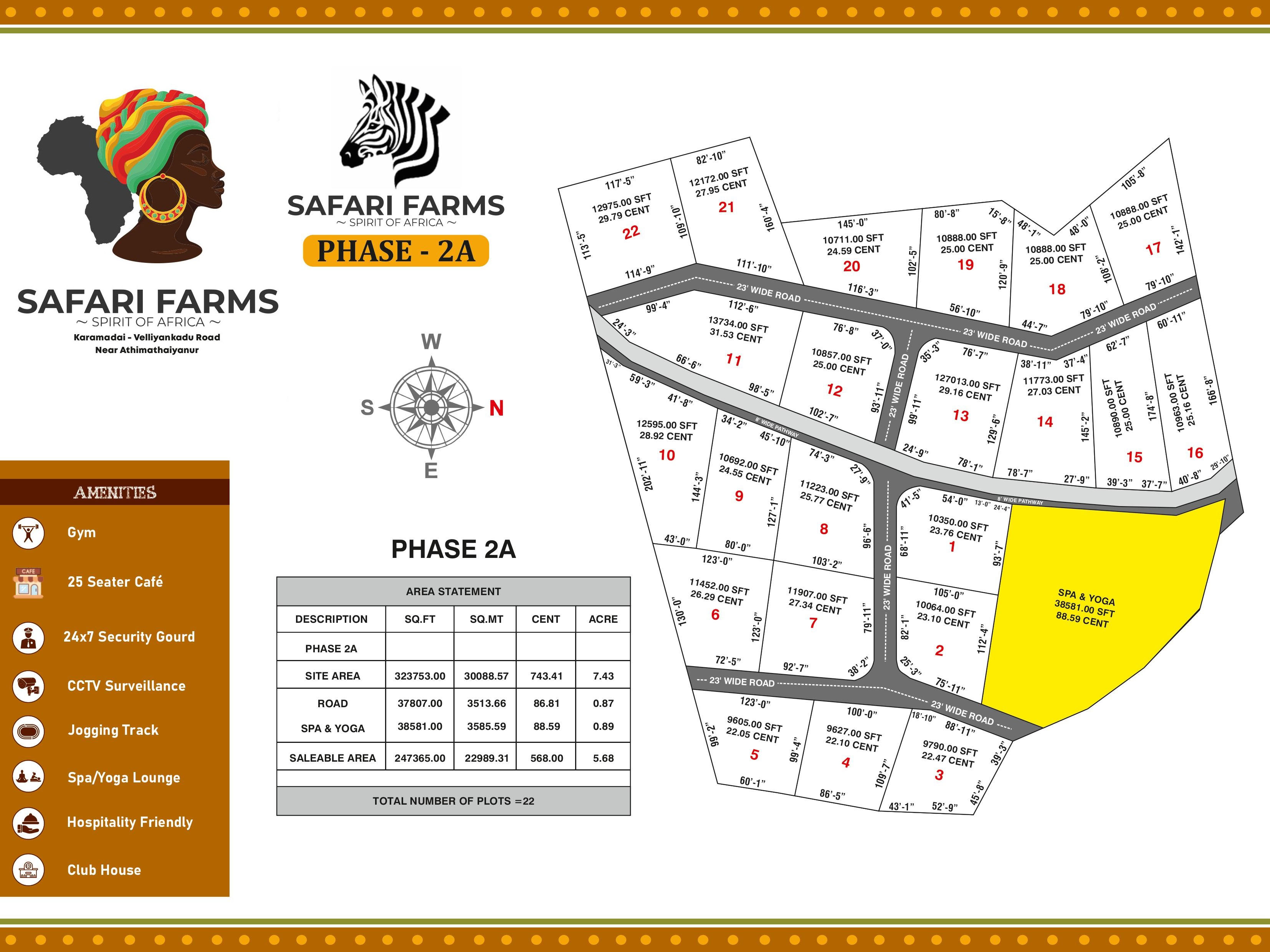 safari farms project layout