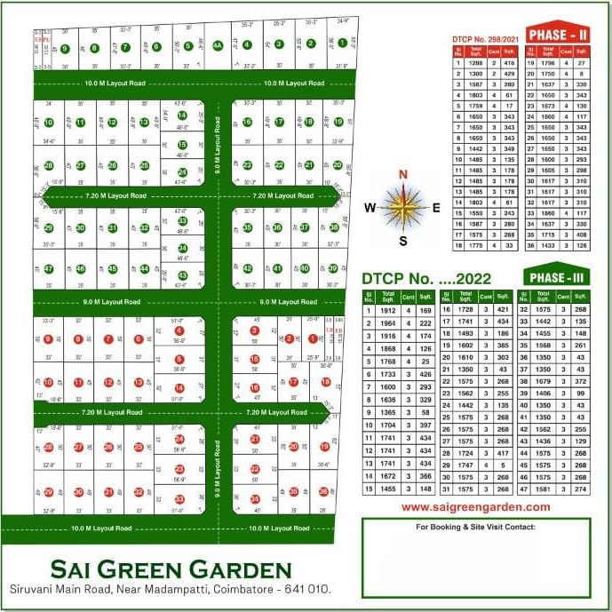 sai-green-garden-project-layout vijay royal villas project layout
