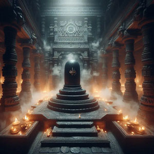 Relic form of Shiva Temple